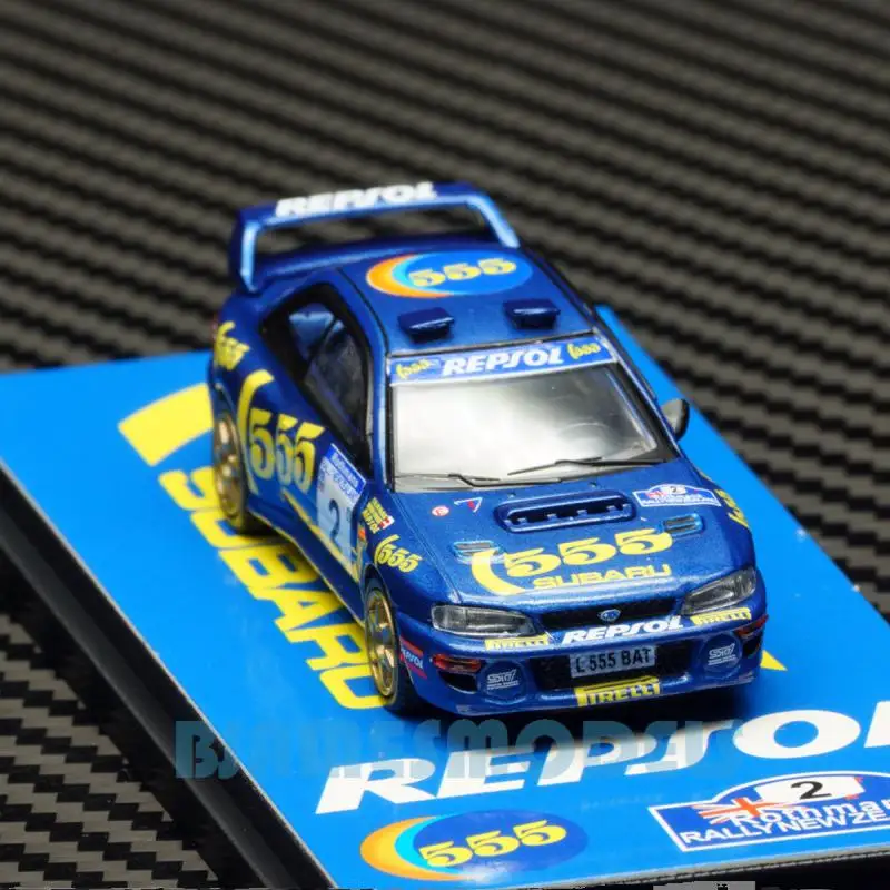 1:64 Scale WRC STI 1998 Rally Car Model 3 1:64 Scale WRC STI 1998 Rally Car Model - Image 3