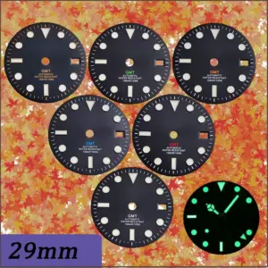 29mm GMT Watch Dial for NH34 NH35 Movements 4 S287e2b5f52bd4dfb824a410c9ad7937ei 8