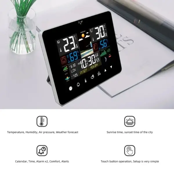 Multifunctional Weather Station with Wireless Sensor - Image 3
