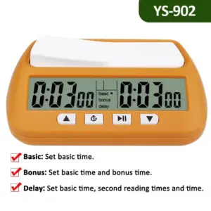 Professional Digital Chess Timer YS-9901/YS-902 15 S28d3e52fe0314f81adba16528df93d14I