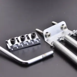 6-String Tremolo System Bridge Chrome Finish 10 S28f0d5e0f1b54d9e82d0dc3572cbc16d6