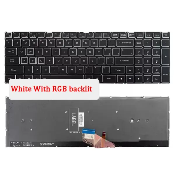 Hasee Laptop Replacement Keyboard S8D6 S7 S8 Series - Image 2