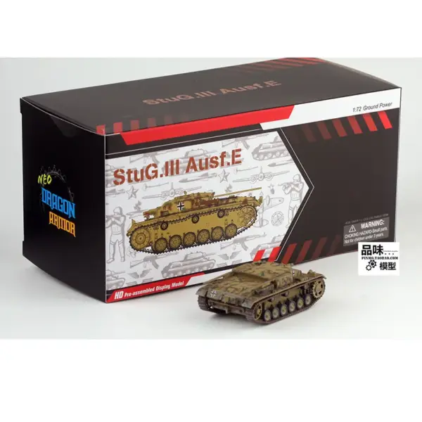 1/72 Scale StuG III Ausf.E Model Tank Collectible - Image 7