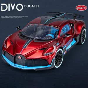 1:18 Bugatti Divo Diecast Model Black Blue 16 S29a1f475aeb14c92bcf317ada87b2d2cz