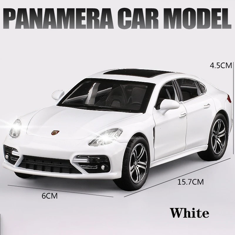 1:32 Pink Porsche Panamera Alloy Model Car 9 1:32 Pink Porsche Panamera Alloy Model Car - Image 9