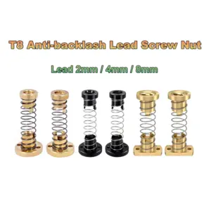 T8 Anti-Backlash Lead Screw Nut Set 2pcs 8mm
