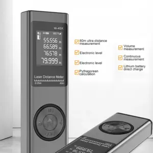 60M Rechargeable Laser Distance Meter Tool