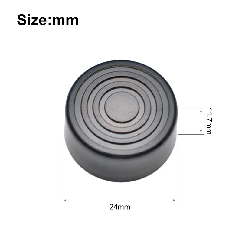 Colorful Plastic Footswitch Toppers Set of 100 6 Colorful Plastic Footswitch Toppers Set of 100 - Image 6