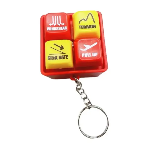Boeing 737 Aural Warning Simulator Keychain - Image 8