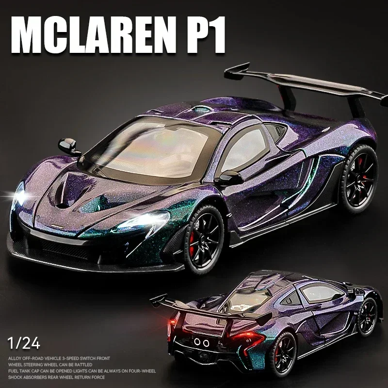 McLaren P1 1:24 Scale Diecast Model Car 2 McLaren P1 1:24 Scale Diecast Model Car - Image 2