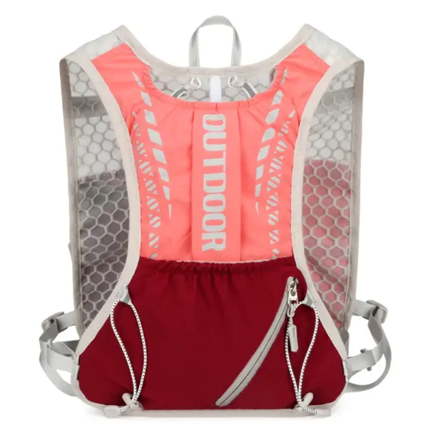 Hydration Running Vest with Reflective Strips - Image 10