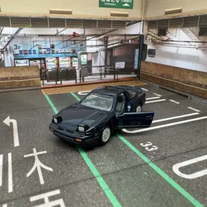 Nissan 180SX Tomica Diecast Model Car Blue 10 S2bf834f5518c4463a8f68dc87323328cJ