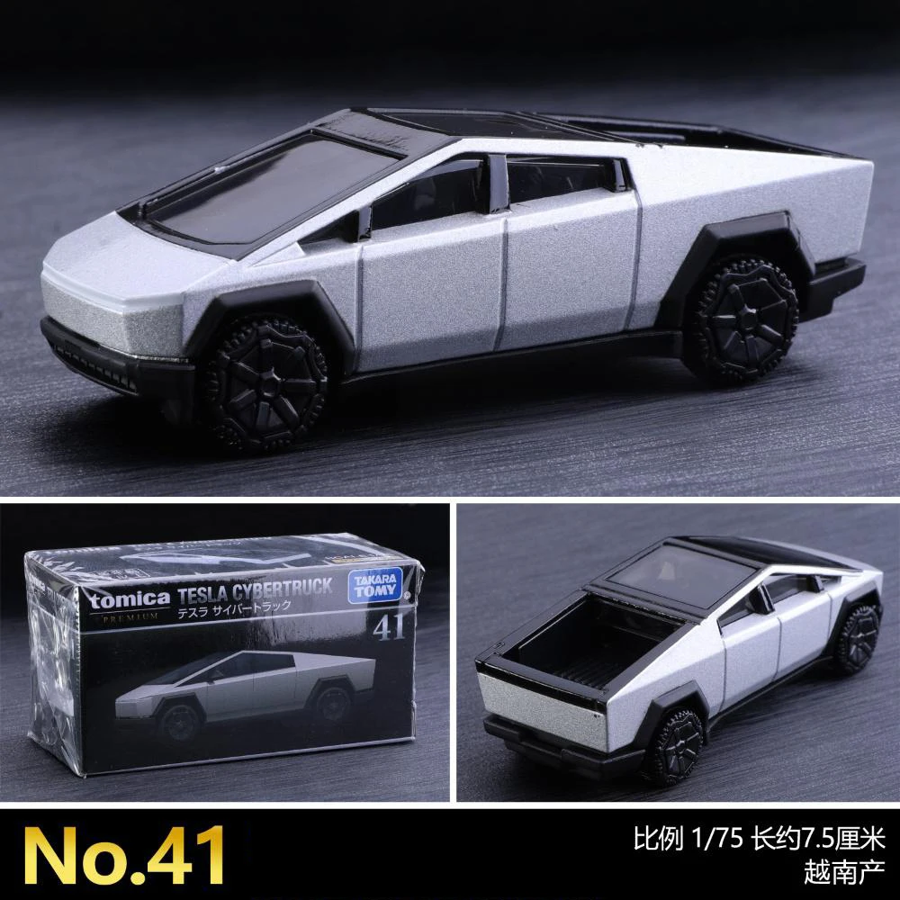 TOMY CYBERTRUCK Alloy Miniature Car Model 2 TOMY CYBERTRUCK Alloy Miniature Car Model - Image 2