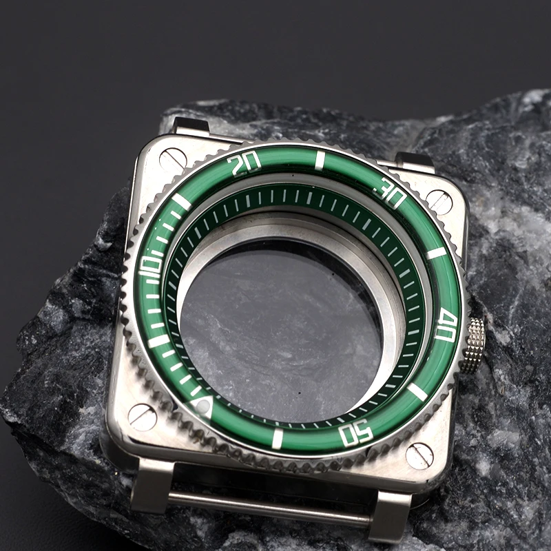 Men's Diver Watch Case 42mm for NH35/36 Movements 3 Men's Diver Watch Case 42mm for NH35/36 Movements - Image 3
