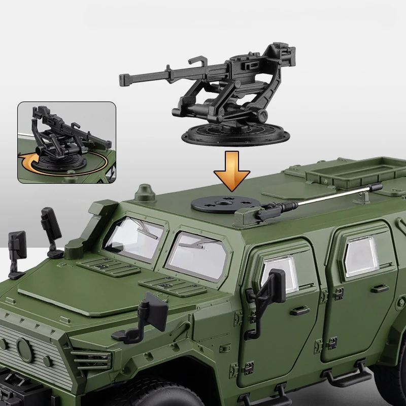 1:20 Dongfeng MS Diecast Armored Vehicle Model 5 1:20 Dongfeng MS Diecast Armored Vehicle Model - Image 5