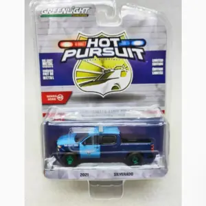 Diecast 1:64 2021 Silverado Police Model 9 S2c78fe648cbc41949ad568a5de99fee7x