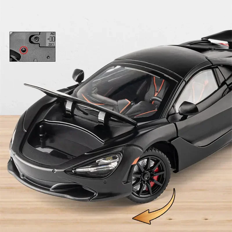 1:24 McLaren 720S Alloy Racing Model Car 4 1:24 McLaren 720S Alloy Racing Model Car - Image 4