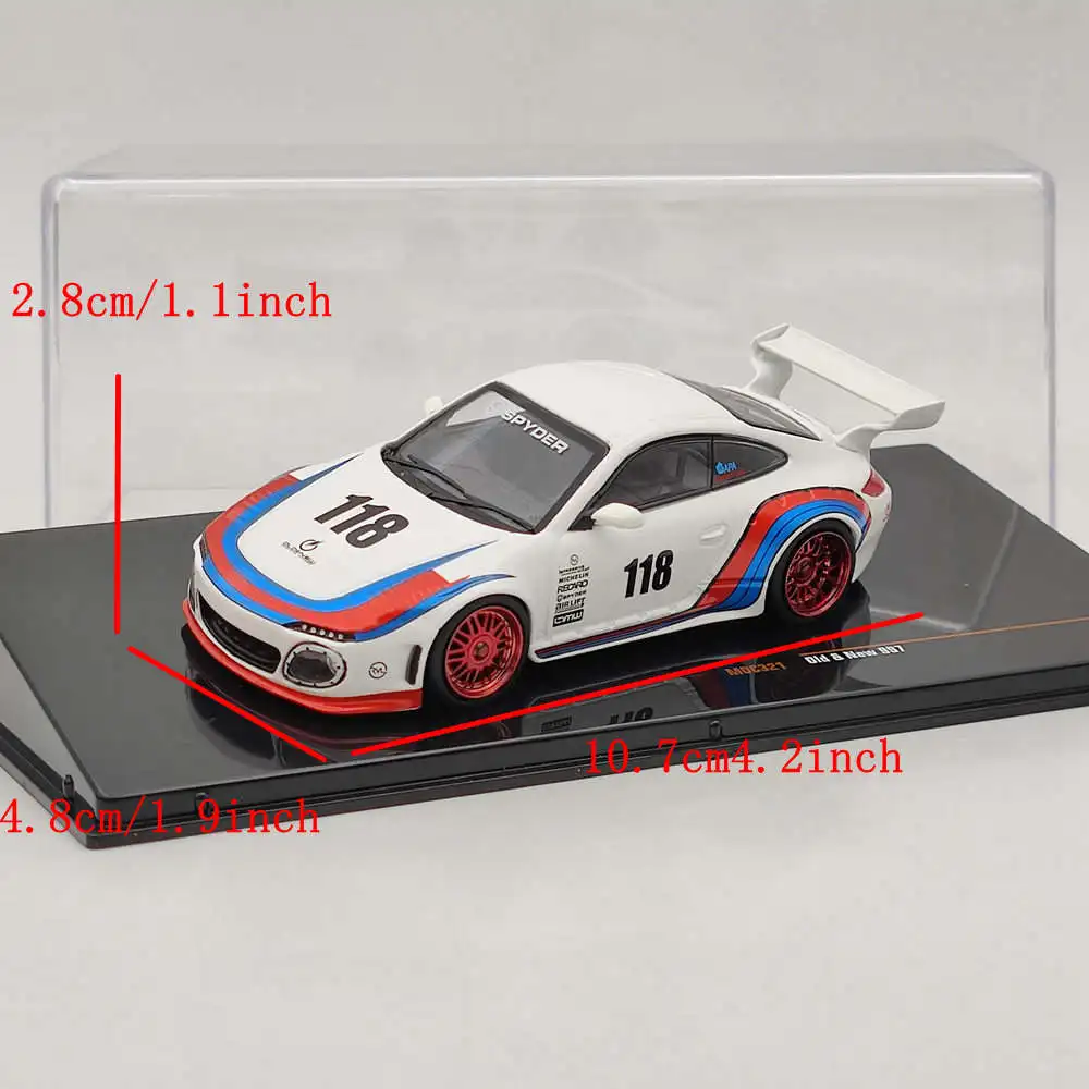 IXO 1:43 Diecast Model 911 Spyder #118 6 IXO 1:43 Diecast Model 911 Spyder #118 - Image 6