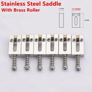Premium Electric Guitar Bridge with Saddles 40 S2e93449a519b43e991abfdf751a962b2K