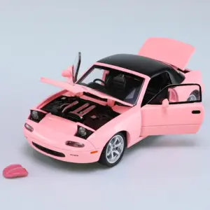 1:32 Mazda MX-5 Pink Die-Cast Model Car 13 S2efde52027ed41dcb6f670876b94e38cc