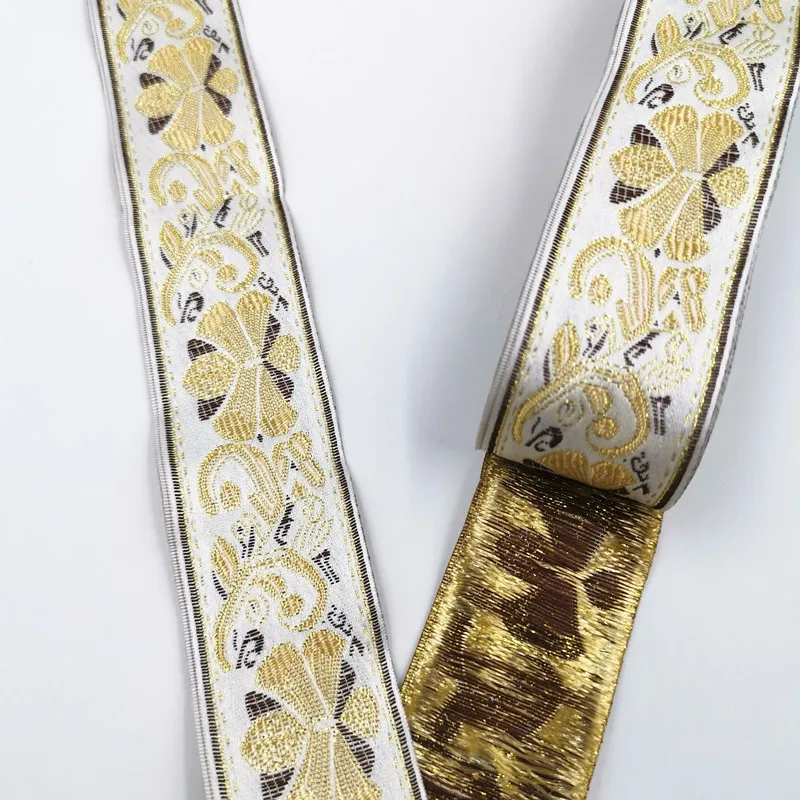 Vintage Ethnic Embroidery Ribbon 33mm 7 Meters 23 Vintage Ethnic Embroidery Ribbon 33mm 7 Meters - Image 23