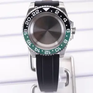 40mm Waterproof Watch Case with Rubber Strap 43 S2f4e1d4825e74cb4bf9462019b4fee3bg
