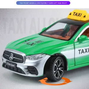 1:24 Scale E300L Taxi Diecast Model Toy 12 S2f7f7cf3f9ef413e9e48e58513ce98f0C