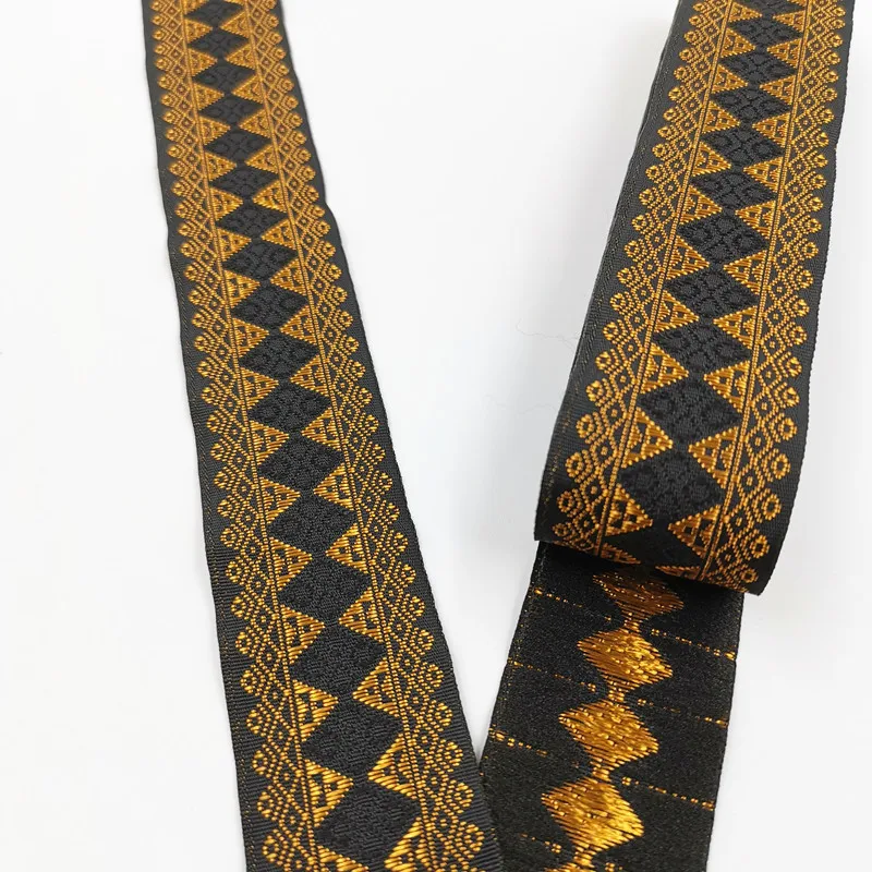 Vintage Ethnic Embroidery Ribbon 33mm 7 Meters 28 Vintage Ethnic Embroidery Ribbon 33mm 7 Meters - Image 28