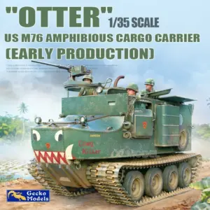 US M76 Amphibious Cargo Carrier Model Kit 1/35 3 S2fbe53b1b20f47b79db28a3c2271e71cO