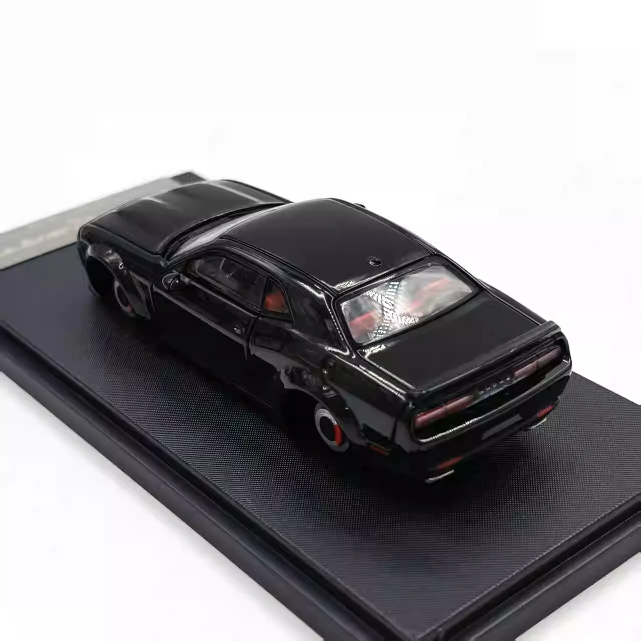 1:64 Black Challenger SRT Hellcat Diecast Model 3 1:64 Black Challenger SRT Hellcat Diecast Model - Image 3