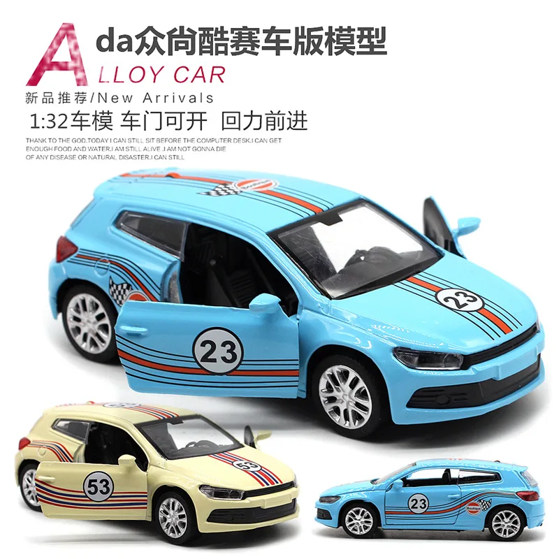 1:32 Scale Volkswagen Scirocco Racing Car Models 4 1:32 Scale Volkswagen Scirocco Racing Car Models - Image 4