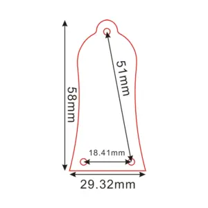 Pleroo Truss Rod Cover for Epiphone Guitars 31 S30965d84598348bcb6d3d83eee7fe45cN