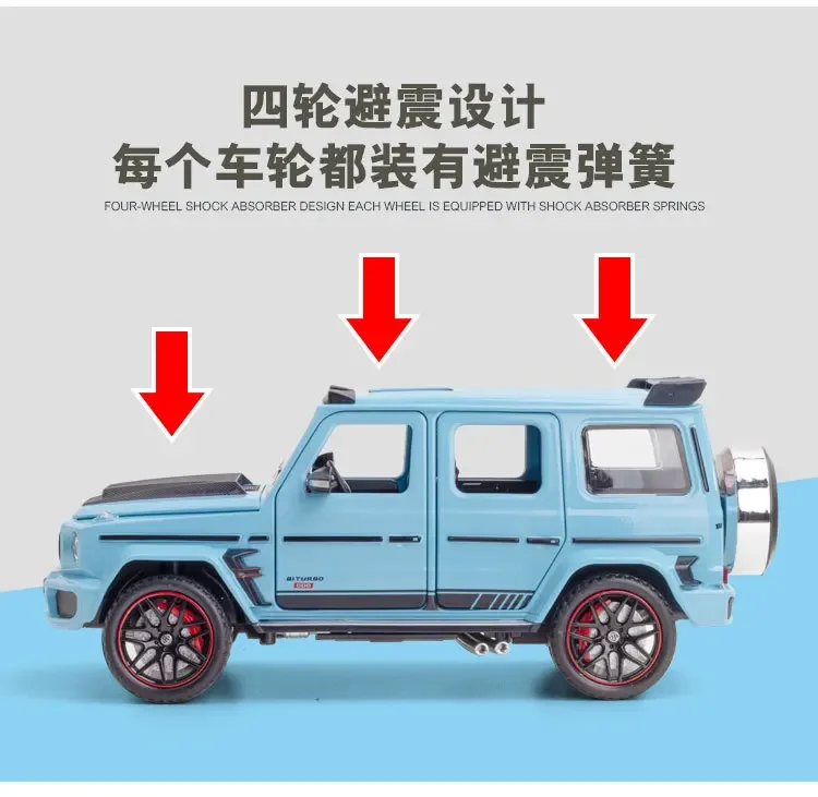 1:24 Scale Mercedes Benz BRABUS G800 Model 24 1:24 Scale Mercedes Benz BRABUS G800 Model - Image 24