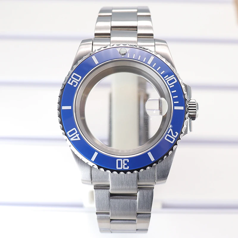 40mm Diver Watch Case with Sapphire Crystal 17 40mm Diver Watch Case with Sapphire Crystal - Image 17