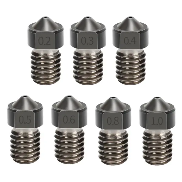 2pcs M6 Thread Nozzles for E3D V5 V6 3D Printers - Image 6