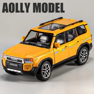 1:24 Diecast Land Cruiser Prado Model Car 17 S30ba6d4aa98244e2a56f55e3db8291fdF