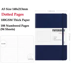 23 Colors A5 Dotted Notebook Journal 40 S30e24e2f69a34759aba2eafa502088d3i