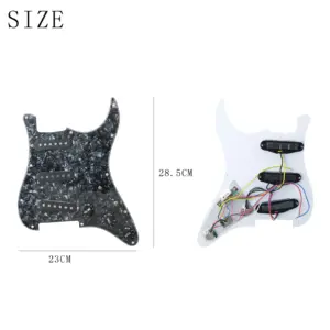 Electric Guitar Loaded Pickguard for ST Style 15 S310a98451a4945ceb1e8dd338ad31999P