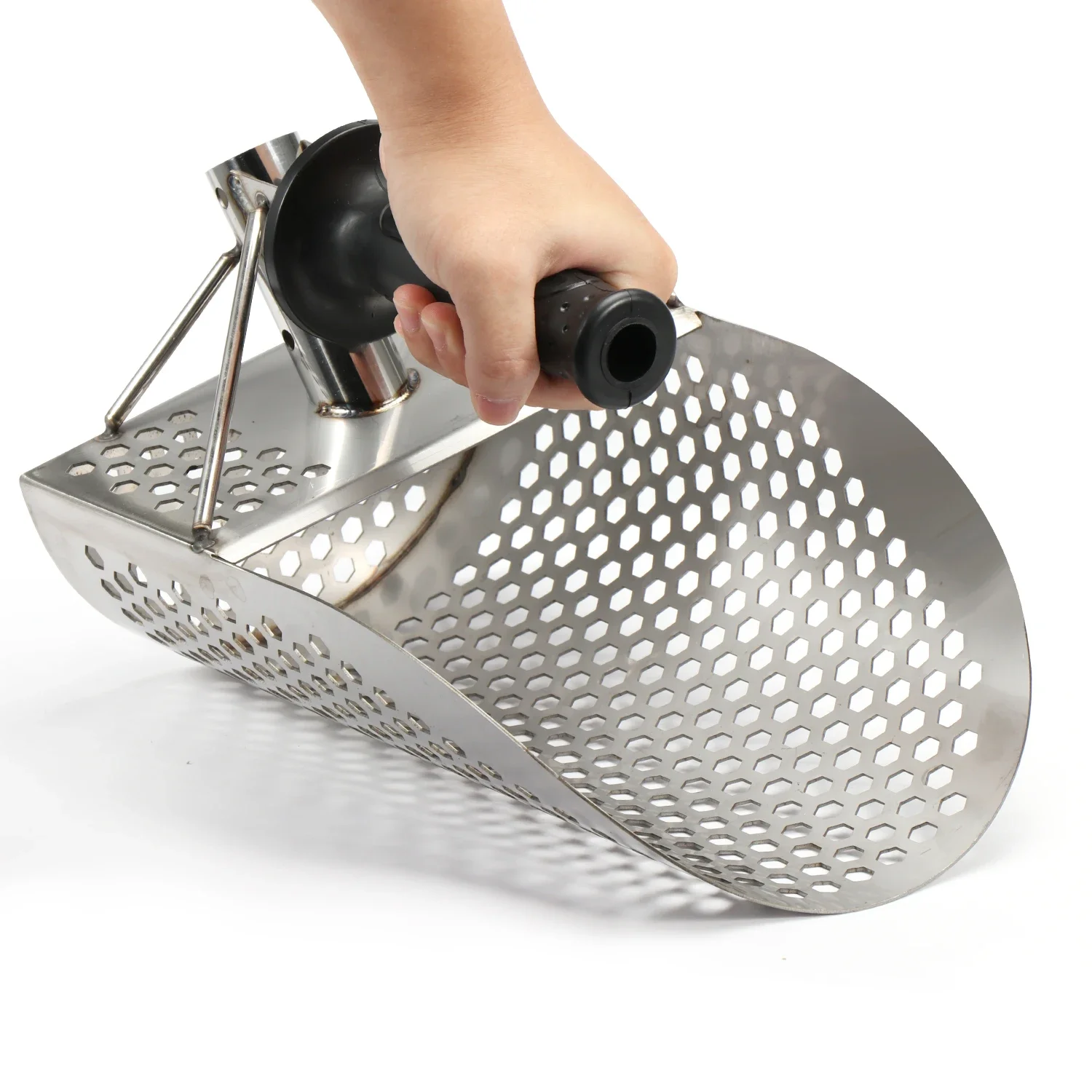 Stainless Steel Sand Scoop for Metal Detecting 7 Stainless Steel Sand Scoop for Metal Detecting - Image 7