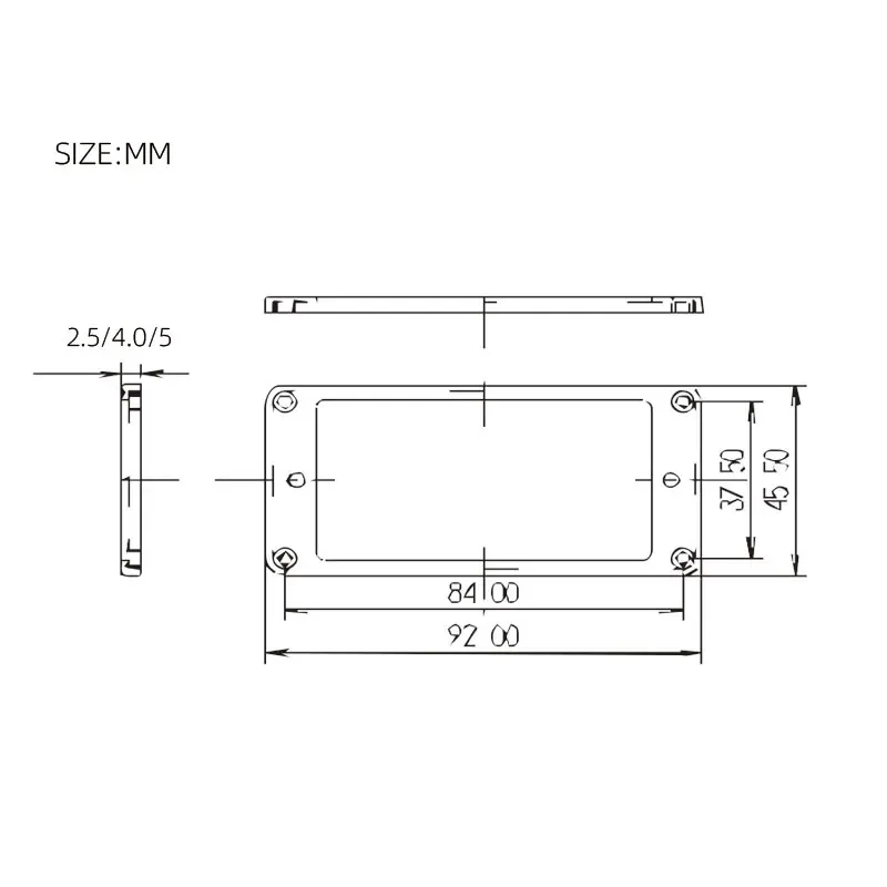 Humbucker Pickup Ring Set for LP Guitars 5 Humbucker Pickup Ring Set for LP Guitars - Image 5