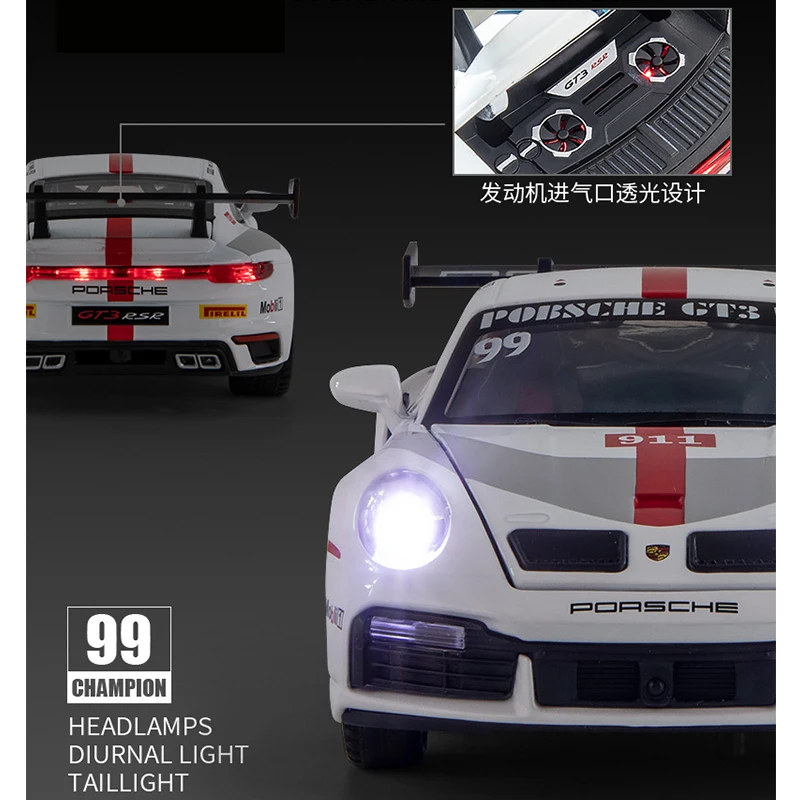 Porsche 911 GT3 RSR Diecast Model Car 6 Porsche 911 GT3 RSR Diecast Model Car - Image 6