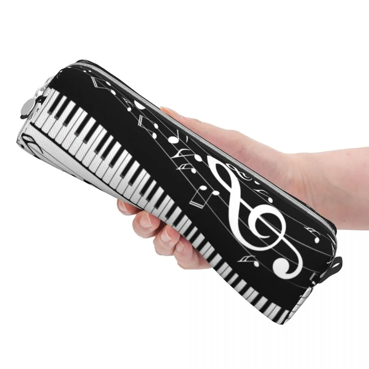 Piano Keyboard Design Pencil Case for Musicians 3 Piano Keyboard Design Pencil Case for Musicians - Image 3