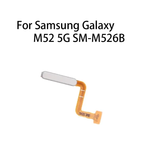 Power Button Fingerprint Sensor Flex Cable for Galaxy M52 5G - Image 6
