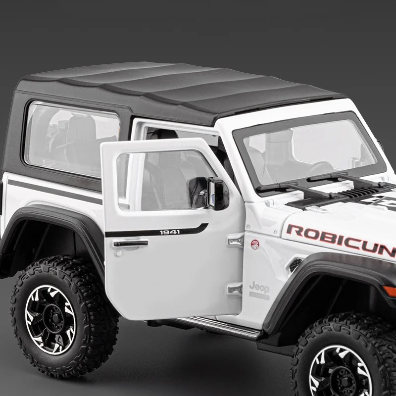Wrangler Rubicon 1:24 Scale Diecast Model 4 Wrangler Rubicon 1:24 Scale Diecast Model - Image 4