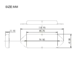 Dog Ear P90 Style Pickup Cover Set 2Pcs 10 S3260c1073f5e4cb6a71888e99d75be7dZ