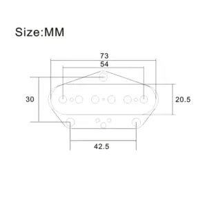 Black Tele Lead Sound Bridge Pickup TL Model 10 S329d4ea543ce4c1f8b860efc45cbba60o