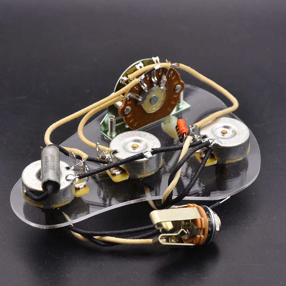 SSS Single Pickups Loaded Guitar Wiring Harness 7 SSS Single Pickups Loaded Guitar Wiring Harness - Image 7