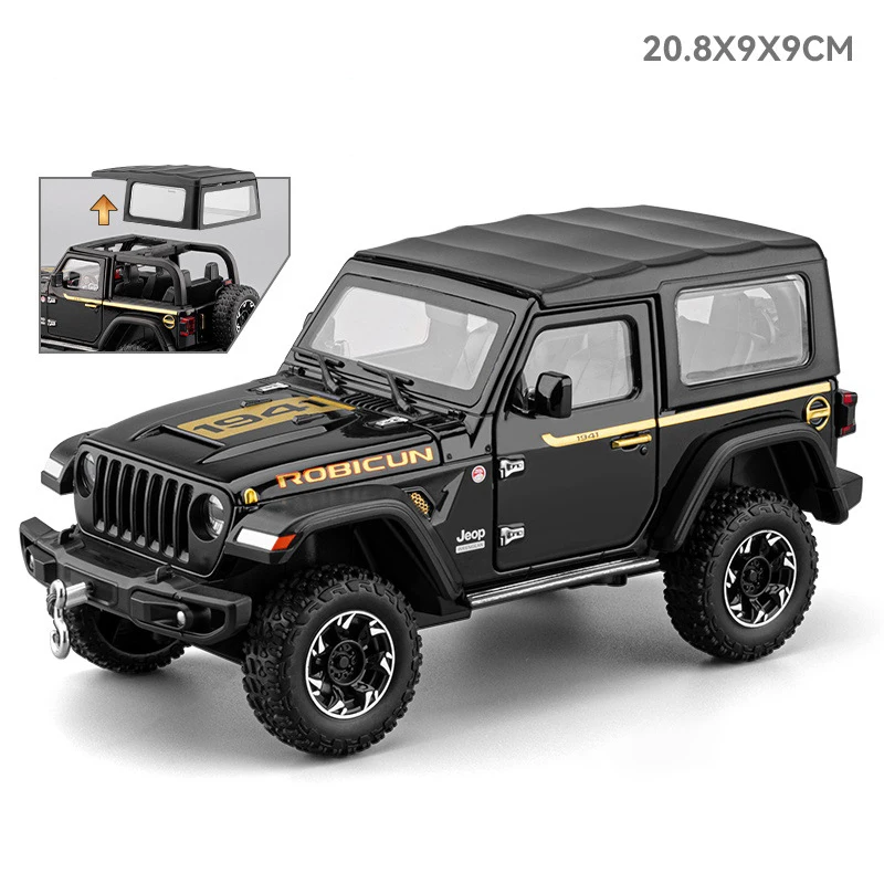 Wrangler Rubicon 1:24 Scale Diecast Model 7 Wrangler Rubicon 1:24 Scale Diecast Model - Image 7