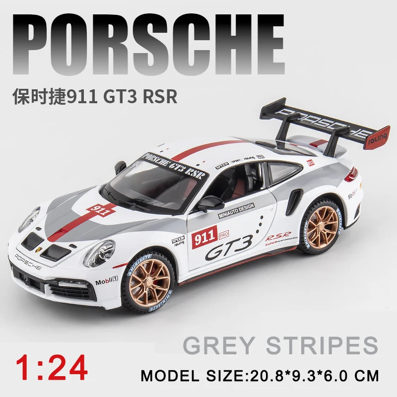 Porsche 911 GT3 RSR Diecast Model Car 7 Porsche 911 GT3 RSR Diecast Model Car - Image 7