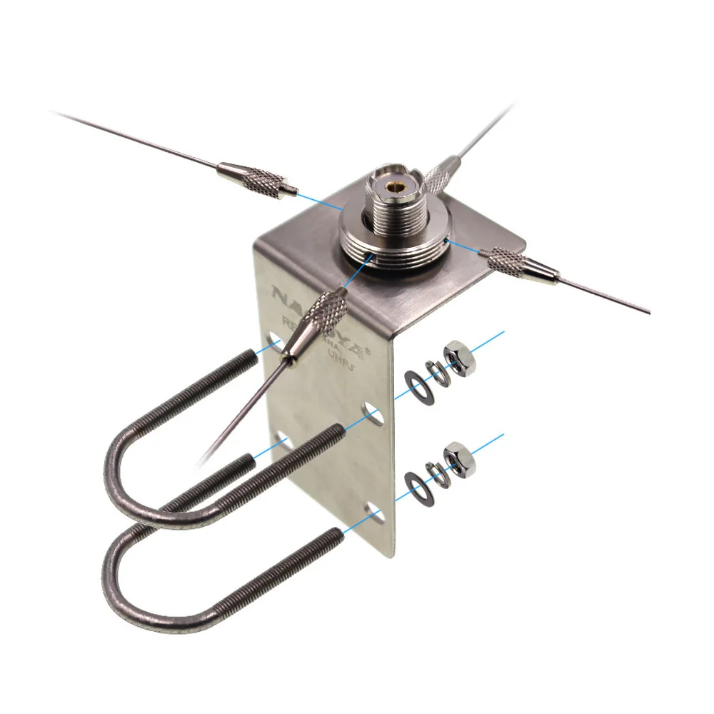 Nagoya RE-05 Stainless Steel Antenna Bracket 2 Nagoya RE-05 Stainless Steel Antenna Bracket - Image 2
